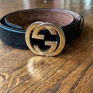 Signature vintage gucci belt